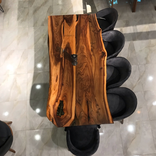 Ceviz X Model Yemek Masası Takımı